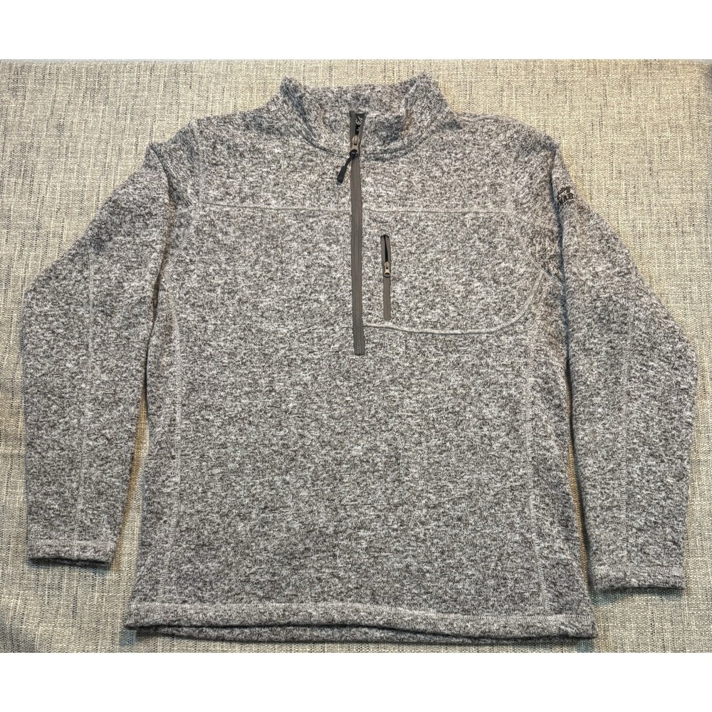 The Monarch at Royal Highlands Golf Course Brown Fleece Jacket Large C 23 L 28‎